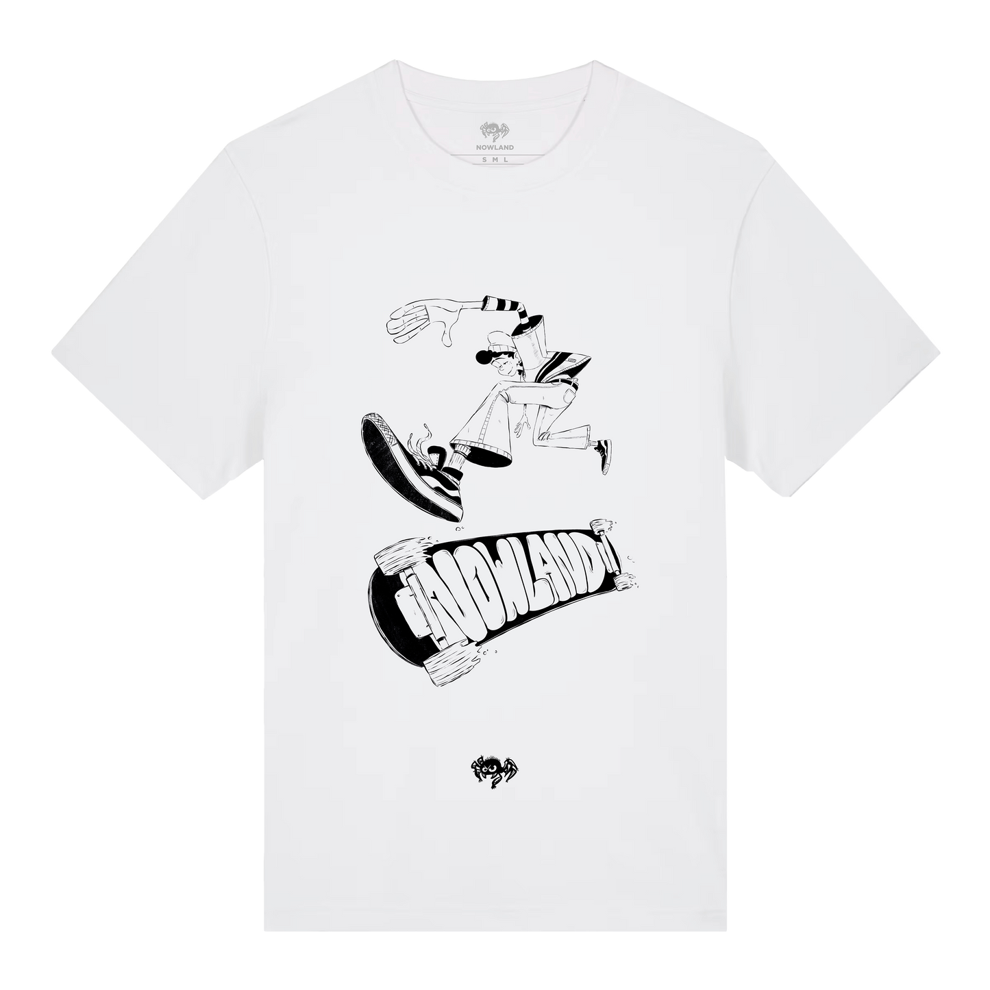CAMISETA MANGA CORTA SKATER SKETCH